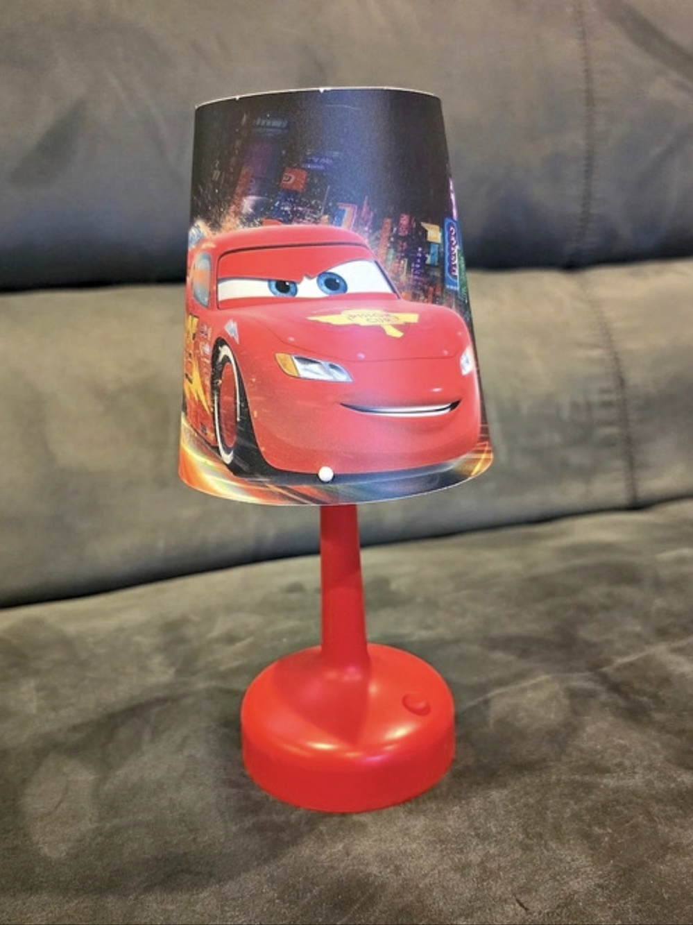 Disney Pixar Cars Lightning McQueen Lamp